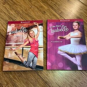 American girl Isabelle set of 2 paperback books new!
